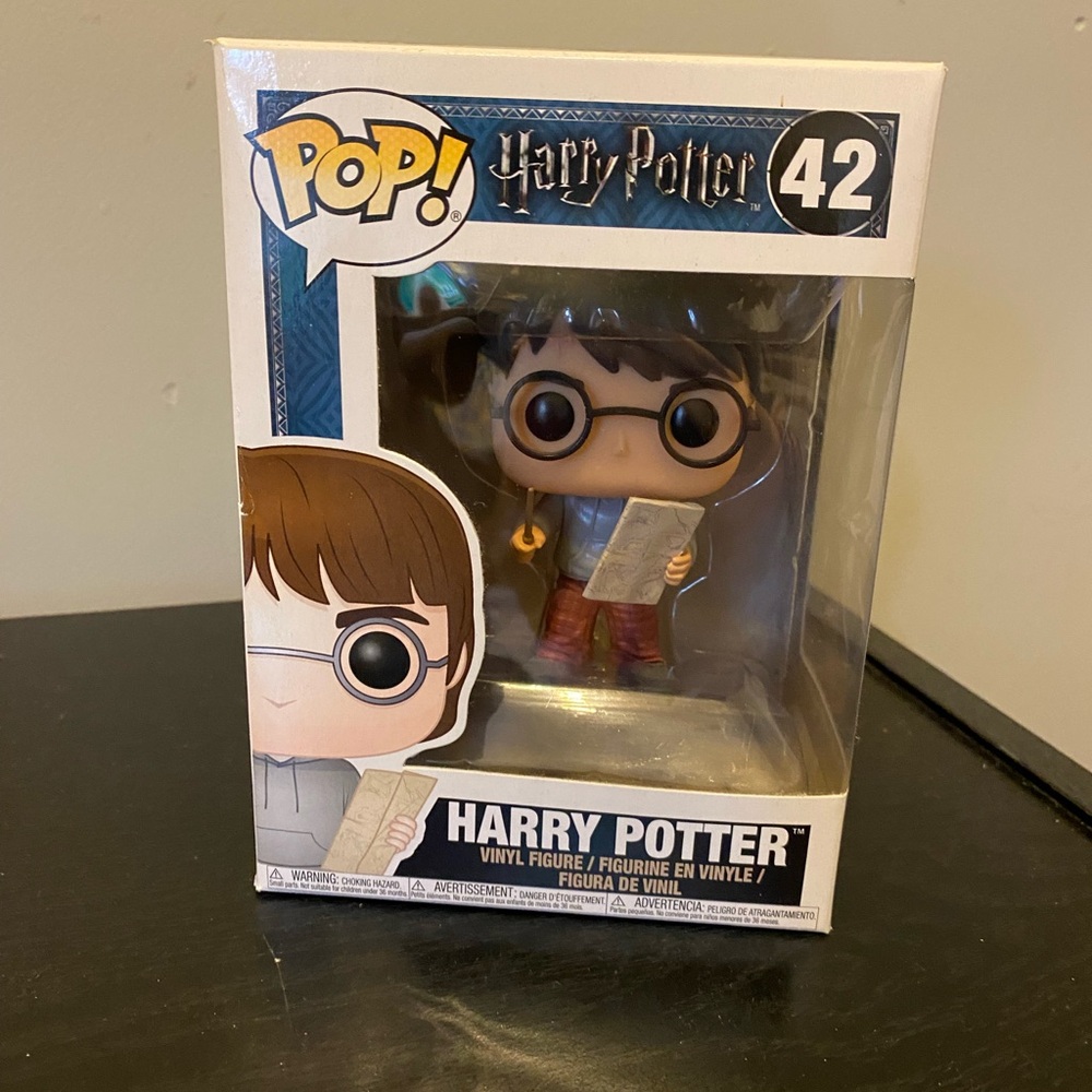 Funko Pop 42 Harry Potter Figure with Map